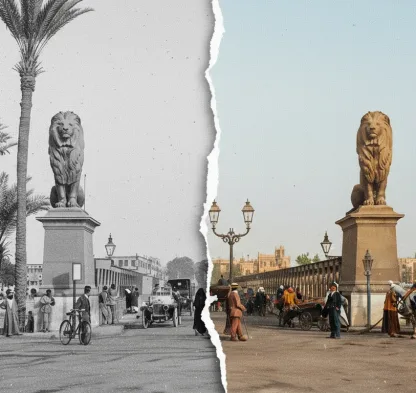 Kasr el Nile Bridge 1930 - كوبري قصر النيل ١٩٣٠