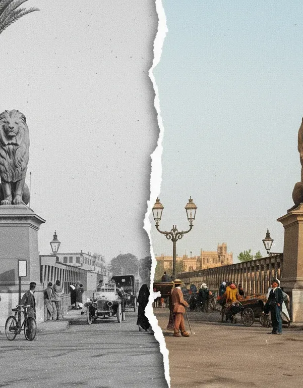 Kasr el Nile Bridge 1930 - كوبري قصر النيل ١٩٣٠