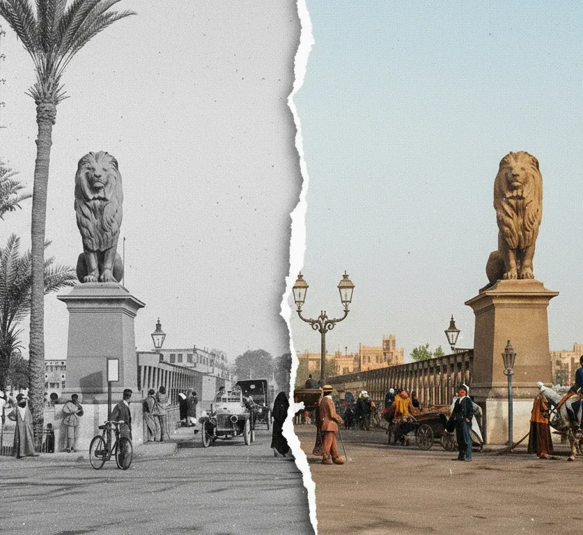 Kasr el Nile Bridge 1930 - كوبري قصر النيل ١٩٣٠
